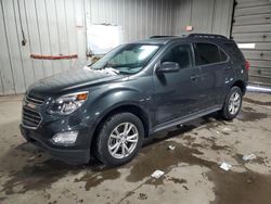 Salvage cars for sale at Franklin, WI auction: 2017 Chevrolet Equinox LT