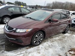 Honda Civic salvage cars for sale: 2014 Honda Civic EX