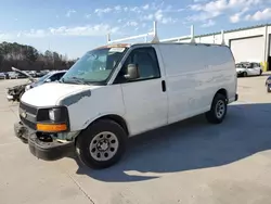 Salvage trucks for sale at Gaston, SC auction: 2012 Chevrolet Express G1500