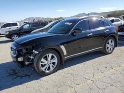 Salvage cars for sale at Las Vegas, NV auction: 2016 Infiniti QX70