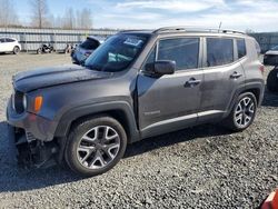 Jeep Renegade salvage cars for sale: 2018 Jeep Renegade Latitude