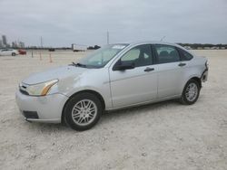 Salvage cars for sale at New Braunfels, TX auction: 2010 Ford Focus SE