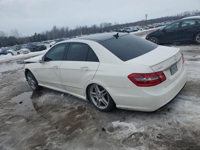 2012 Mercedes-Benz E 550 4matic