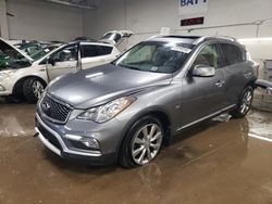 Salvage cars for sale at Elgin, IL auction: 2017 Infiniti QX50