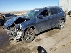 Salvage cars for sale at Albuquerque, NM auction: 2019 Jeep Cherokee Latitude Plus