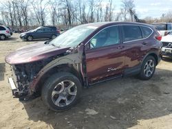 Honda cr-v exl salvage cars for sale: 2018 Honda CR-V EXL