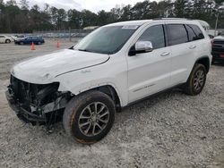 Salvage cars for sale at Ellenwood, GA auction: 2016 Jeep Grand Cherokee Limited