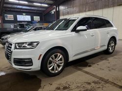 Audi salvage cars for sale: 2017 Audi Q7 Premium Plus