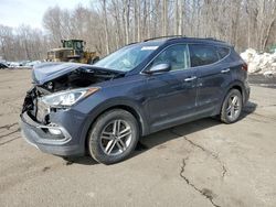 Salvage cars for sale at East Granby, CT auction: 2017 Hyundai Santa FE Sport