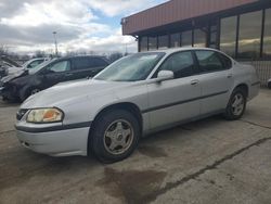 Chevrolet salvage cars for sale: 2004 Chevrolet Impala