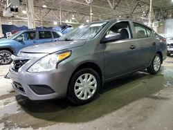 Salvage cars for sale at Woodhaven, MI auction: 2016 Nissan Versa S