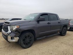 Salvage cars for sale at San Antonio, TX auction: 2018 Toyota Tundra Crewmax SR5