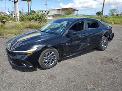 Salvage cars for sale at Kapolei, HI auction: 2024 Hyundai Elantra SEL