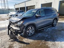 Salvage cars for sale at Chicago Heights, IL auction: 2016 Honda Pilot Touring