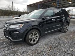 Salvage cars for sale at Cartersville, GA auction: 2018 Ford Explorer Limited