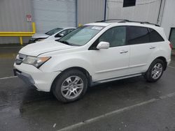 Salvage cars for sale at Vallejo, CA auction: 2009 Acura MDX Technology