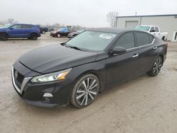 Salvage cars for sale at Kansas City, KS auction: 2019 Nissan Altima Platinum