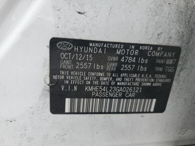 2016 Hyundai Sonata PLUG-IN Hybrid