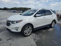 Salvage cars for sale at Apopka, FL auction: 2018 Chevrolet Equinox Premier