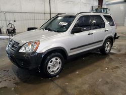 Honda crv salvage cars for sale: 2006 Honda CR-V LX