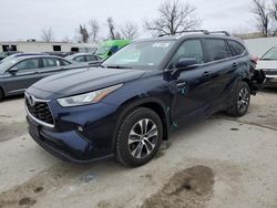 2020 Toyota Highlander Hybrid XLE en venta en Bridgeton, MO