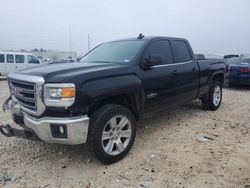 Salvage cars for sale at Taylor, TX auction: 2015 GMC Sierra C1500 SLE