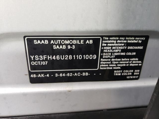 2008 Saab 9-3 Aero