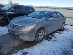 Salvage cars for sale at Kansas City, KS auction: 2013 Hyundai Sonata GLS