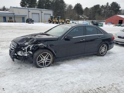 Salvage cars for sale at Mendon, MA auction: 2016 Mercedes-Benz E 400 4matic