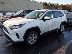 Salvage cars for sale at Exeter, RI auction: 2019 Toyota Rav4 LE