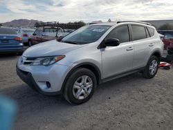 Salvage cars for sale at Las Vegas, NV auction: 2015 Toyota Rav4 LE