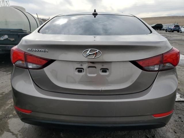 2016 Hyundai Elantra SE