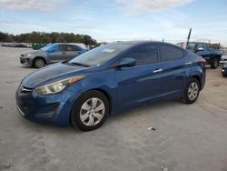 Salvage cars for sale at auction: 2016 Hyundai Elantra SE