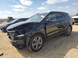 Salvage cars for sale at San Antonio, TX auction: 2015 Hyundai Santa FE GLS