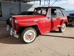 Salvage cars for sale at Phoenix, AZ auction: 1948 Willys Jeepster