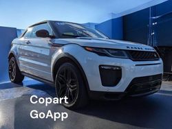 Salvage cars for sale at North Billerica, MA auction: 2018 Land Rover Range Rover Evoque HSE Dynamic