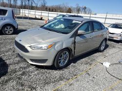 Salvage cars for sale at Spartanburg, SC auction: 2016 Ford Focus SE