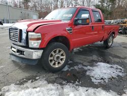 Salvage trucks for sale at Exeter, RI auction: 2009 Ford F250 Super Duty