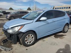 Salvage cars for sale from Copart Cleveland: 2012 Hyundai Accent GLS