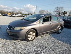 Salvage cars for sale from Copart Riverview, FL: 2015 Honda Civic LX