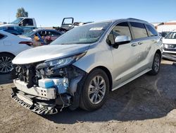 Salvage cars for sale at North Las Vegas, NV auction: 2021 Toyota Sienna LE