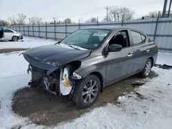 Salvage cars for sale at Chicago Heights, IL auction: 2015 Nissan Versa S