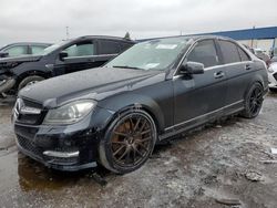 Vehiculos salvage en venta de Copart Woodhaven, MI: 2013 Mercedes-Benz C 300 4matic