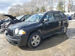 Salvage cars for sale at North Billerica, MA auction: 2007 Jeep Compass