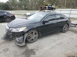 Salvage cars for sale at Savannah, GA auction: 2017 Honda Accord Sport Special Edition