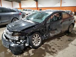 Honda Civic salvage cars for sale: 2012 Honda Civic LX