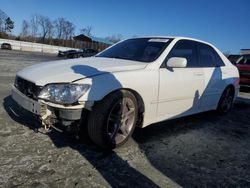 Salvage cars for sale at Spartanburg, SC auction: 2002 Lexus IS 300