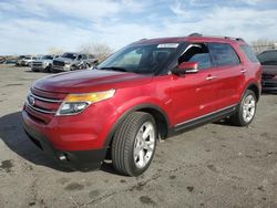 Salvage cars for sale at North Las Vegas, NV auction: 2014 Ford Explorer Limited