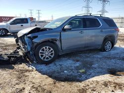 Salvage cars for sale at Elgin, IL auction: 2019 Chevrolet Traverse LT