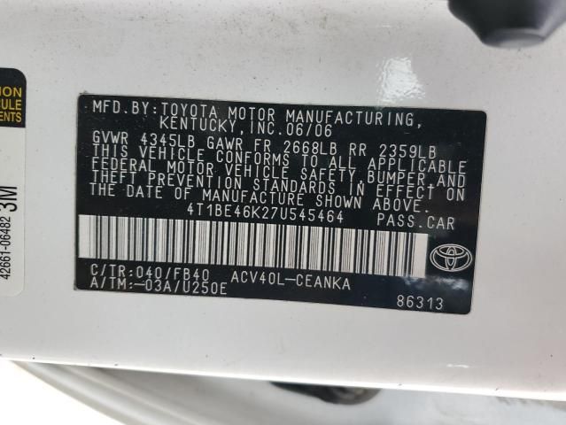 2007 Toyota Camry CE